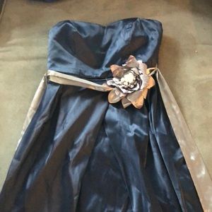 Navy blue dress